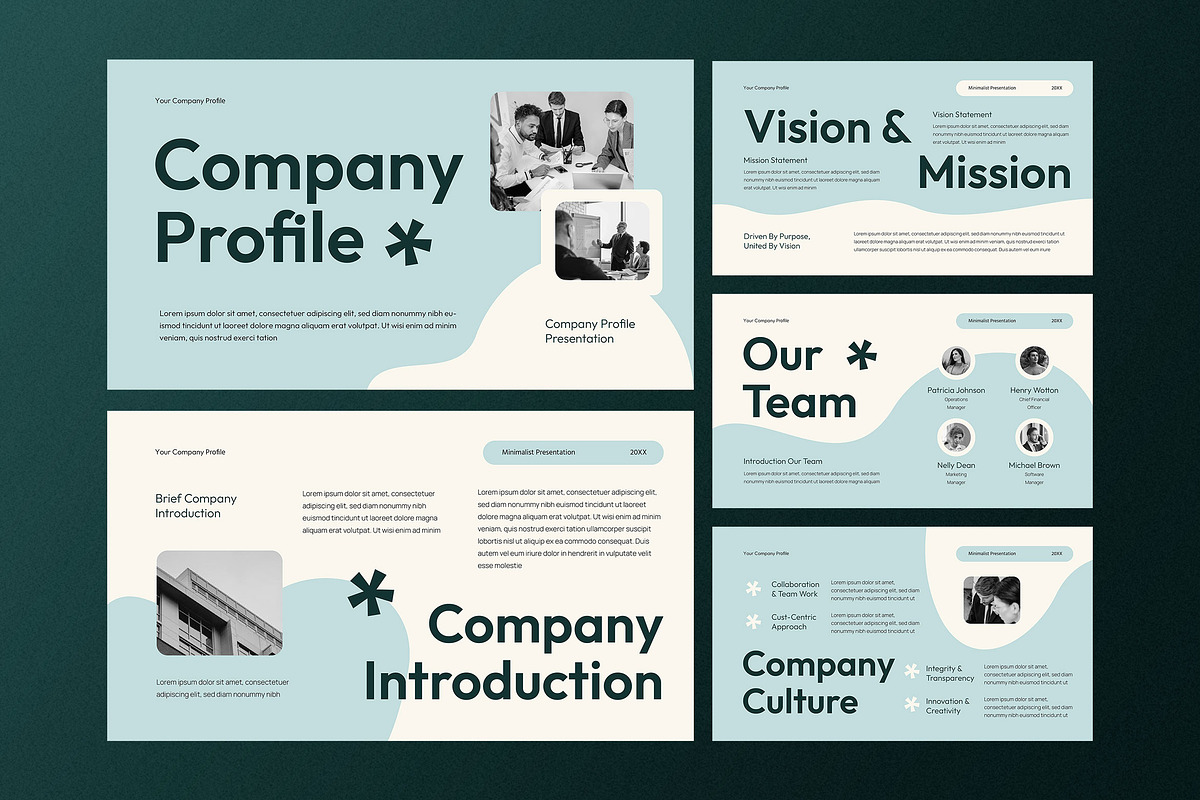 Company Profile Presentation, a Presentation Template by Aiyari Graphic (Photo 2 of 5)