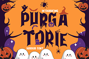 Purgatorie - Halloween Font, a Font by PutraCetol Studio (Thumbnail 1 of 11)