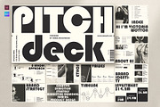 Pitch Deck Presentation Template, a Presentation Template by E-Type (Thumbnail 1 of 5)