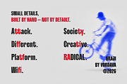 Graji – Bold Condensed Sports Font, a Sans Serif Font by Satriyo Atmojo (Thumbnail 2 of 7)
