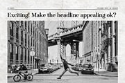Vintage InDesign Newspaper Template, a Flyer Template by Newspaper Templates (Thumbnail 8 of 12)