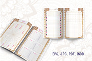 Pages for your daily planner, a Magazine Template by BEZIL-ART (Thumbnail 3 of 4)