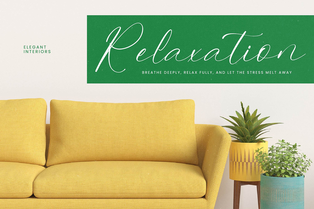 Belinda Tsakila Modern Freestyle, a Script Font by Letterena Studios Script (Photo 4 of 15)