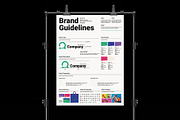 Brand Guidelines Poster Template, a Poster Template by E-Type (Thumbnail 1 of 4)