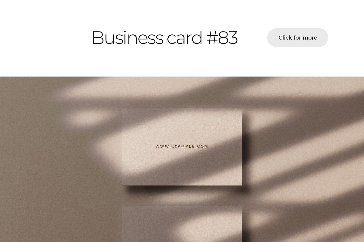 Business Card Mockup Template Bundle, a Business Card Template by PrintPixel (Photo 22 of 104)