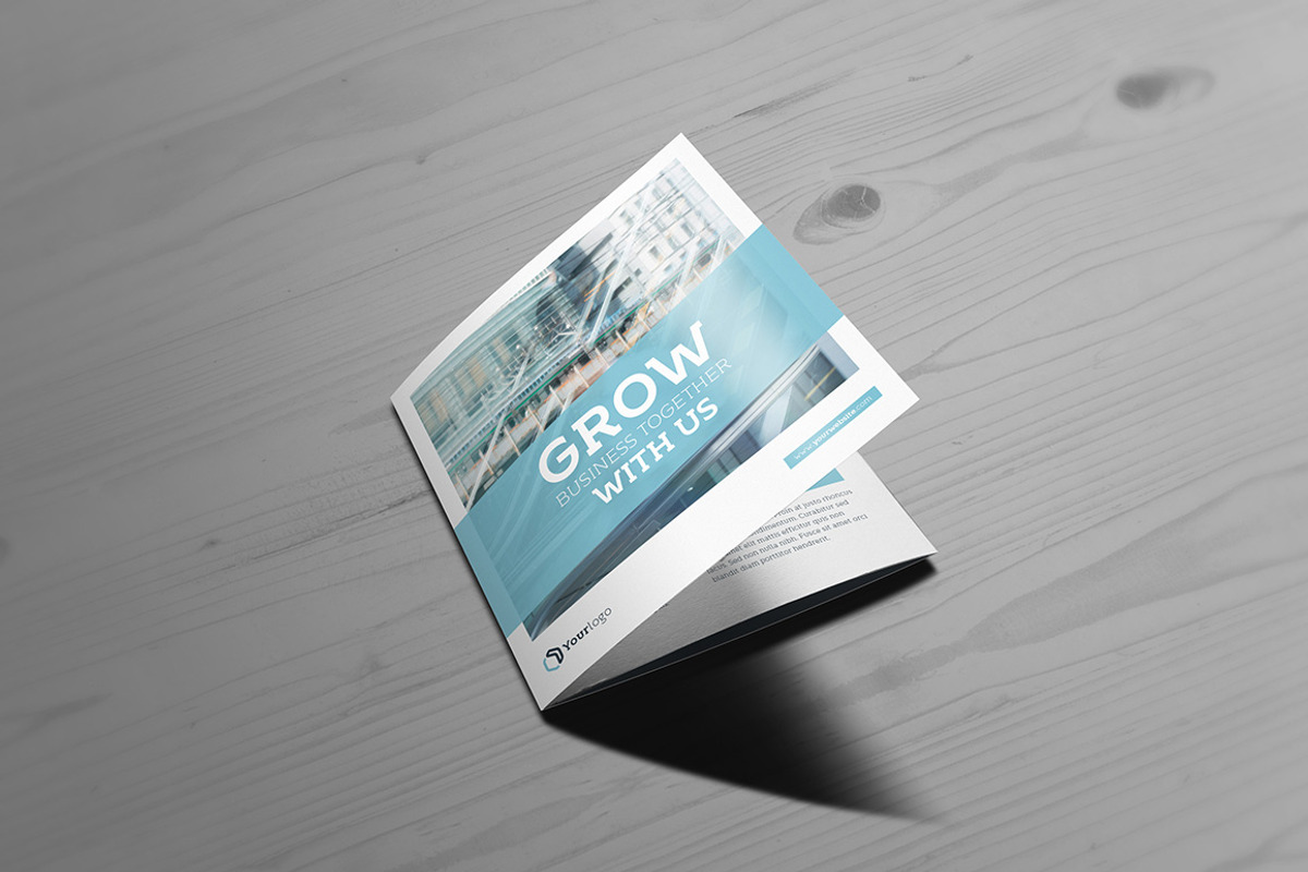Square Trifold Brochure, a Brochure Template by FathurFateh (Photo 1 of 4)