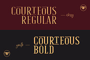 Courteous // Elegant Serif, a Serif Font by Motokiwo (Thumbnail 4 of 11)