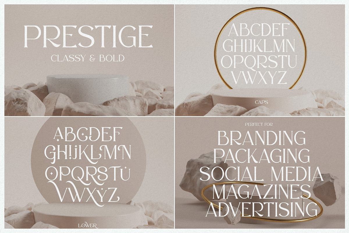 The Fashion Font Bundle (18 Fonts), a Serif Font by HipFonts (Photo 7 of 18)