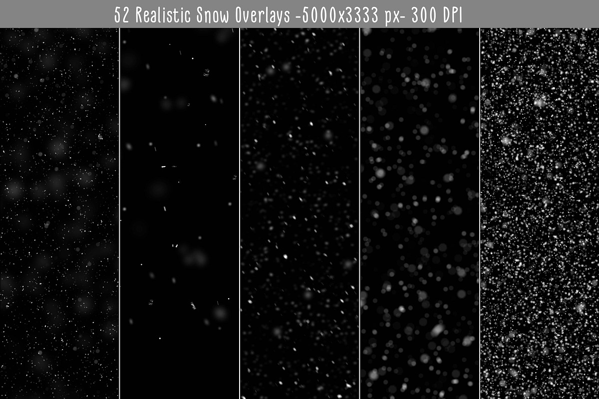Realistic Snow Overlays preview 5