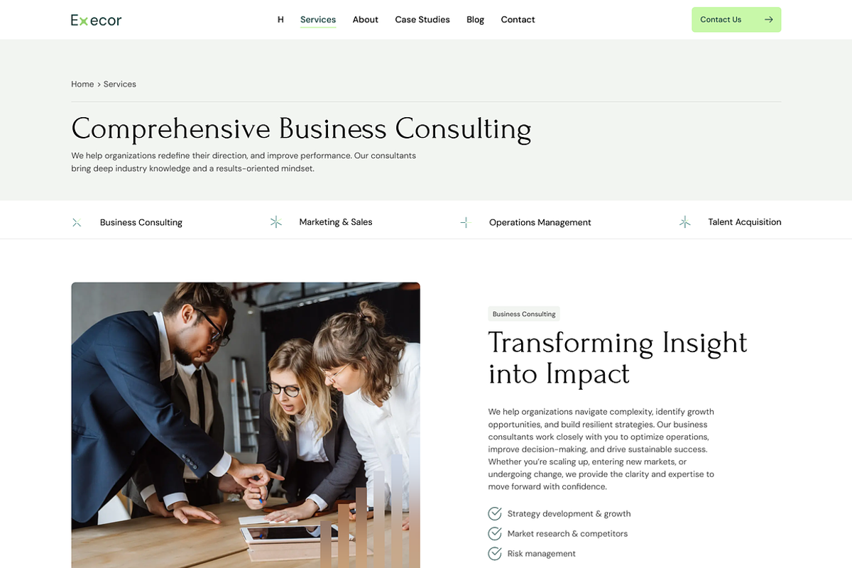 Accounting and Management Consulting, a WordPress Template by MasterDesigns (Photo 2 of 10)