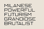 Sagoma – Font Family, a Font by Stefano Giliberti (Thumbnail 3 of 10)