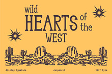 Canyonell - Country Display Typeface