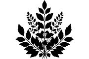 Botanical Leaf Silhouette, an Object Graphic by Creativeshirt (Thumbnail 6 of 19)