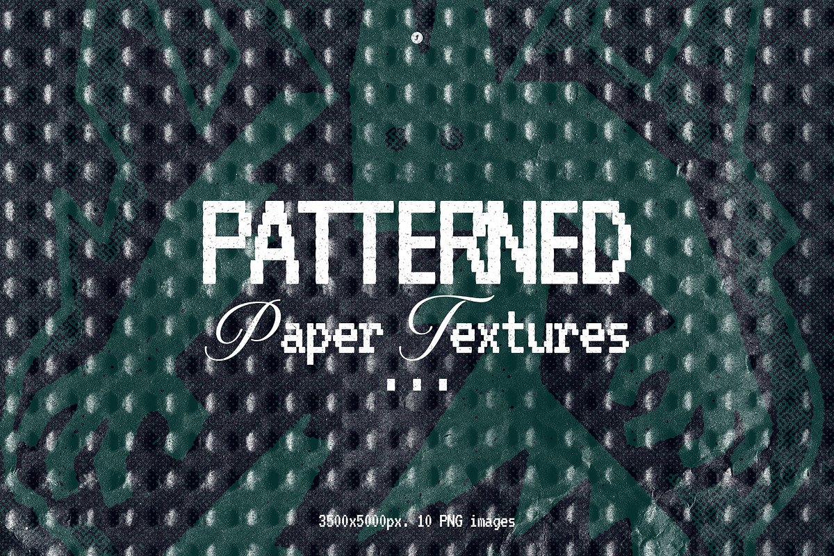 Patterned Craft Paper Textures, a Texture Graphic by Freezerondigital (Photo 1 of 7)