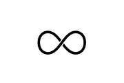 50 Infinity Heart Symbol Vector Bund, an Illustration by abu67222 (Thumbnail 49 of 55)