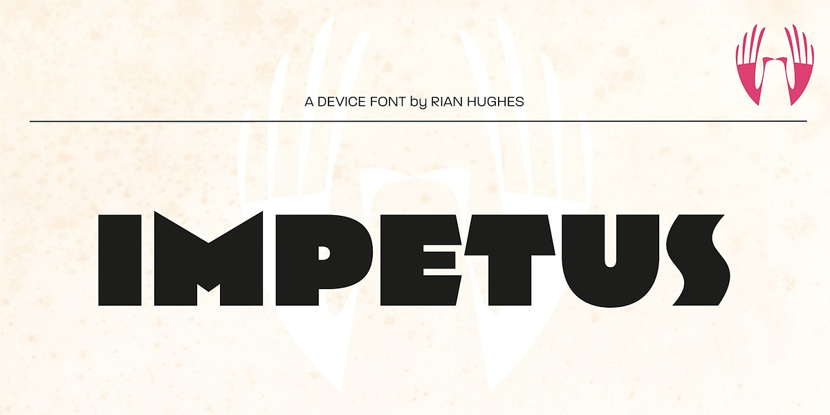 Impetus, a Sans Serif Font by Device (Photo 4 of 6)