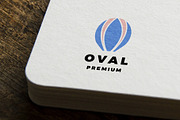 Modern Abstract Oval Logo Design, a Branding & Logo Template by mesuka (Thumbnail 1 of 2)