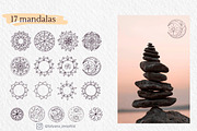 Abstract linear Yoga&vector mandala, a Healthcare Illustration by Tatyana_Zenartist (Thumbnail 6 of 12)