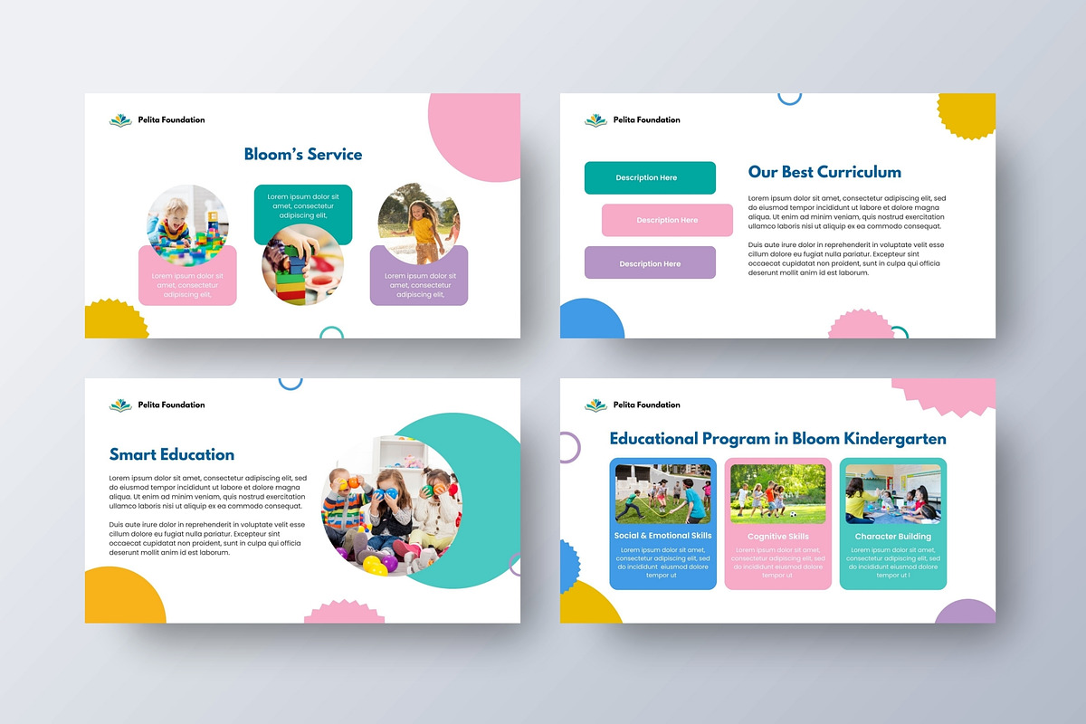 Kindergarten Presentation, a Presentation Template by FIBRINOSÄ (Photo 2 of 5)