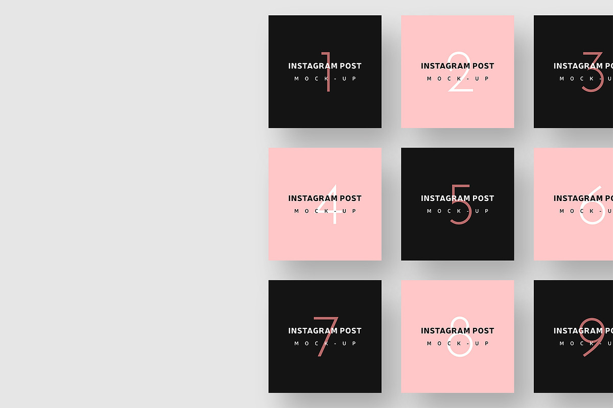 Instagram Post Mockups, a Product Mockup by Cooledition (Photo 9 of 16)