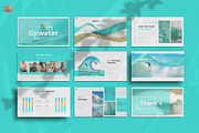 Water Sports & Surfing PowerPoint, a Presentation Template by Pixslides (Thumbnail 1 of 6)