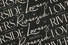 Riverside Lovers - Elegant Font Duo