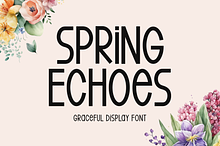 Spring Echoes Typeface