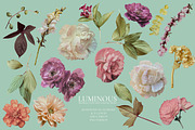 Luminous Floral Clip Art Collection, an Object Graphic by Eclectic Anthology (Thumbnail 15 of 16)