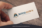 Royal Gown Logo Template, a Branding & Logo Template by LOGOMAGINE (Thumbnail 2 of 16)