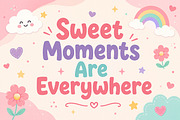 Sweetie, a Slab Serif Font by Wow Magic (Thumbnail 3 of 5)