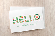 NEW! FLEURO Colour Font :), a Font by Nicky Laatz (Thumbnail 7 of 9)