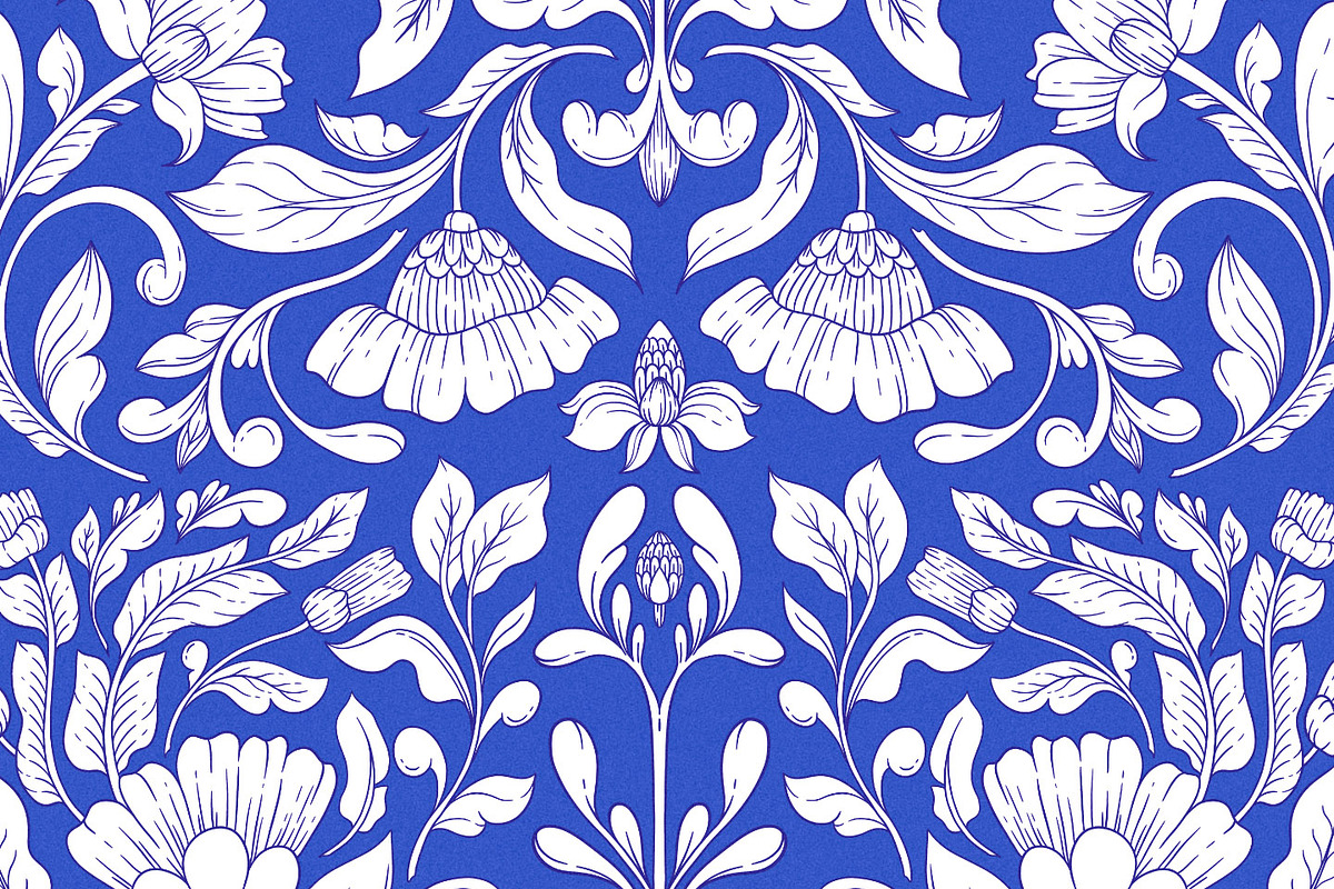 Orient Ornament Floral Pattern, a Pattern Graphic by likorbut (Photo 13 of 14)