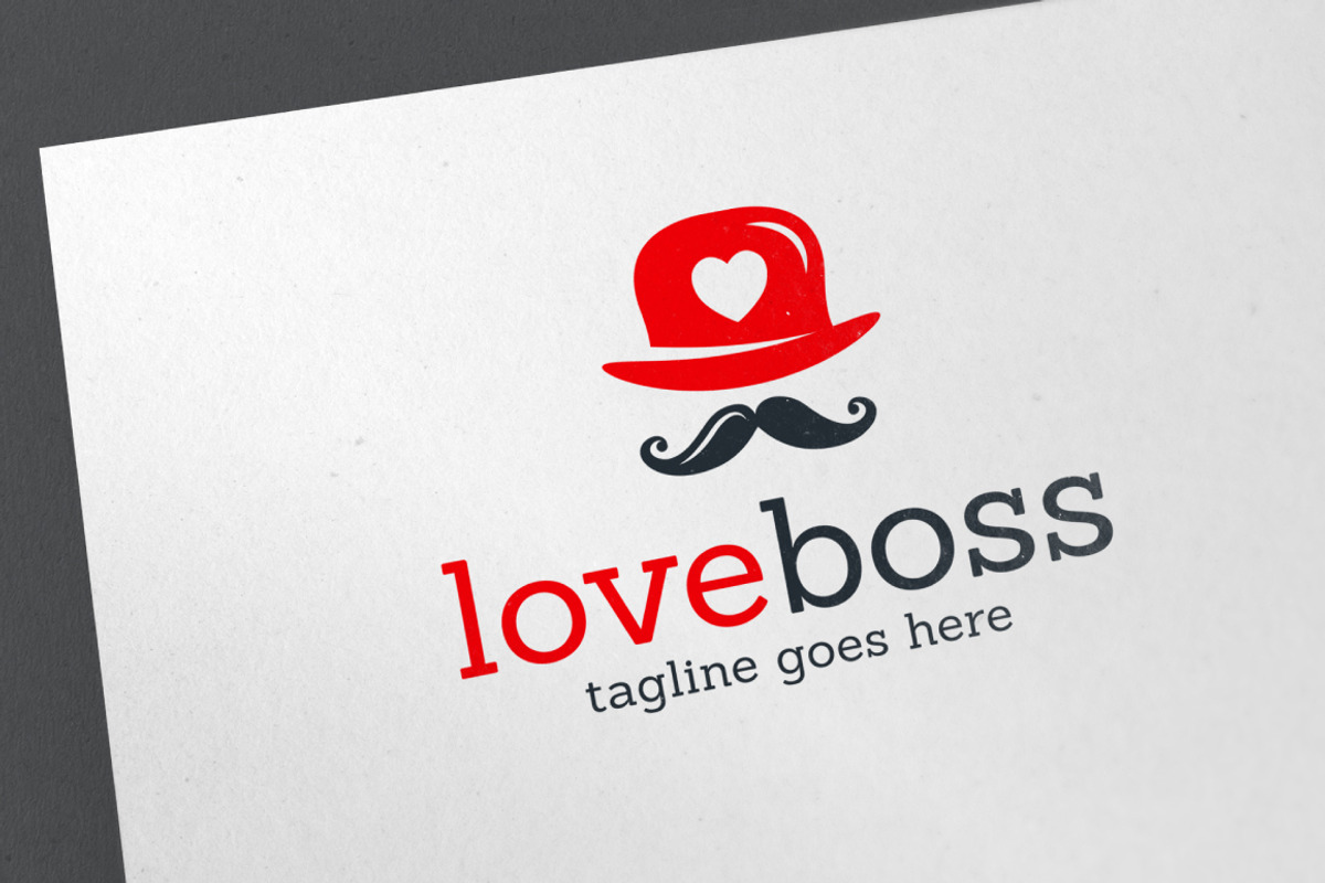 Love Boss Logo, a Branding & Logo Template by emotions76 (Photo 1 of 3)