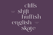 Fulgo Font, a Serif Font by vuuuds (Thumbnail 6 of 16)