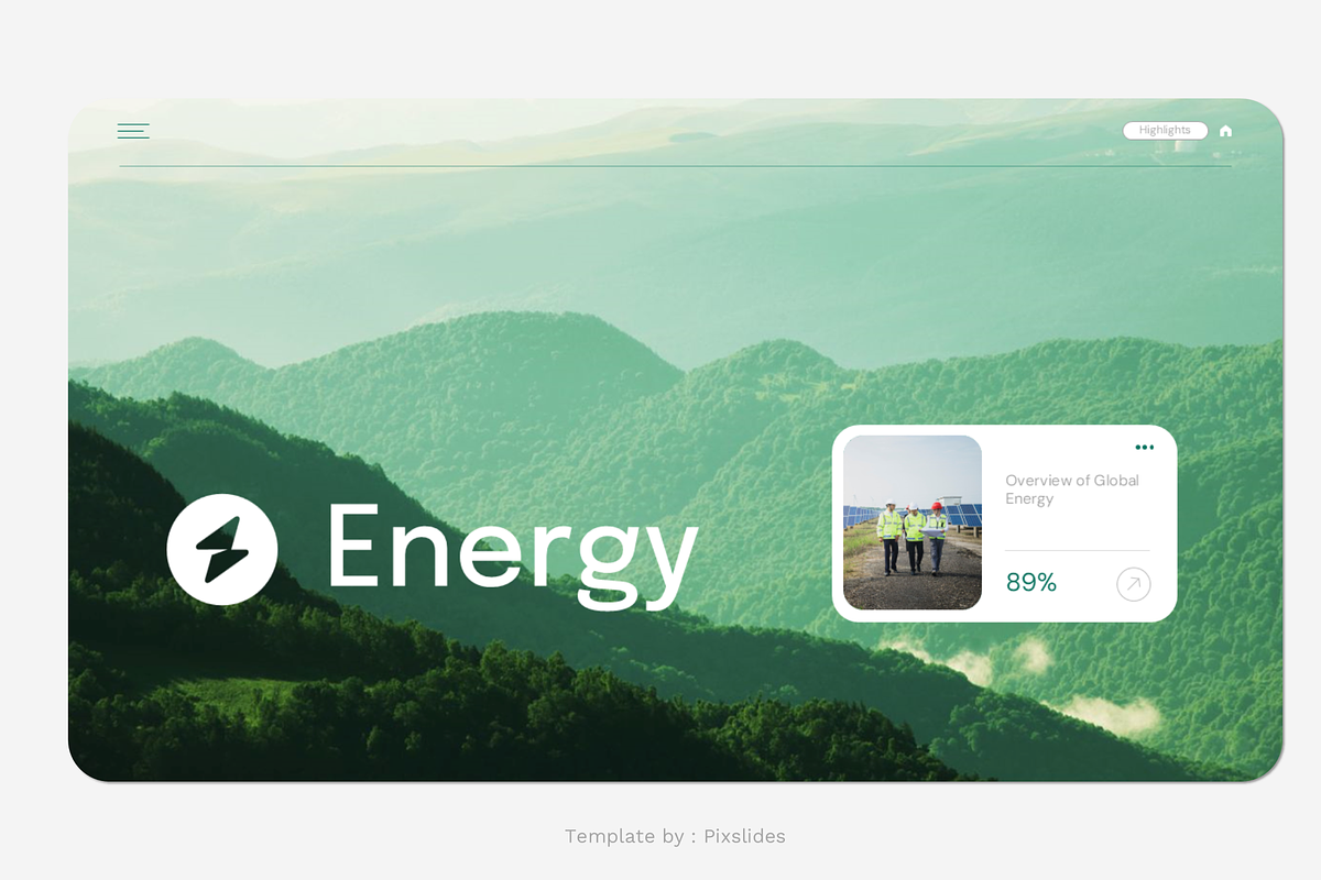 Energy Solution PowerPoint, a Presentation Template by Pixslides (Photo 3 of 7)