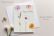 Pressed Flowers (Png) HELLO SPRING, a Background Graphic by by creative paper (Thumbnail 3 of 13)