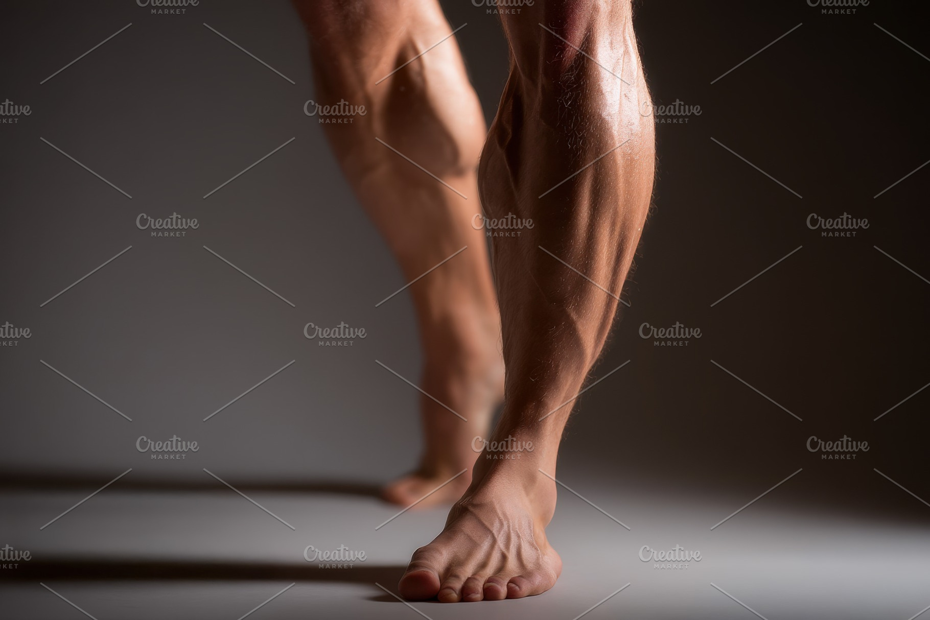 Calf Muscle Form, a Person Photo by Virgo Studio