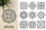 300 Vector Mandala Ornaments, a Decorative Illustration by pixaroma (Thumbnail 15 of 49)