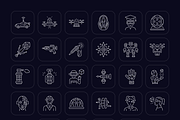 Futuristic Icon Art Set, an Outline Icon by Prosymbols (Thumbnail 7 of 7)