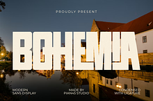 Bohemia - Modern Sans Display Font