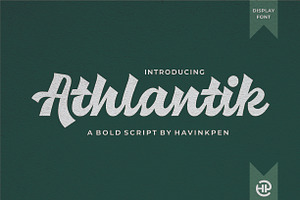 ATHLANTIK - Bold Script