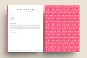resume template ms word, a Resume Template by PinkJellyfish (Thumbnail 4 of 6)