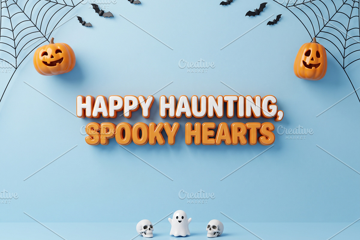 Spooky Halloween Typography Poster, a Holiday Photo by hkmonir (Photo 16 of 21)