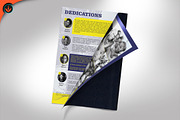 Passport Funeral Program Modern, a Brochure Template by SeraphimChris (Thumbnail 6 of 7)