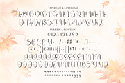 Autumn | Script Font, a Handwritten Font by Scratchones (Thumbnail 7 of 9)