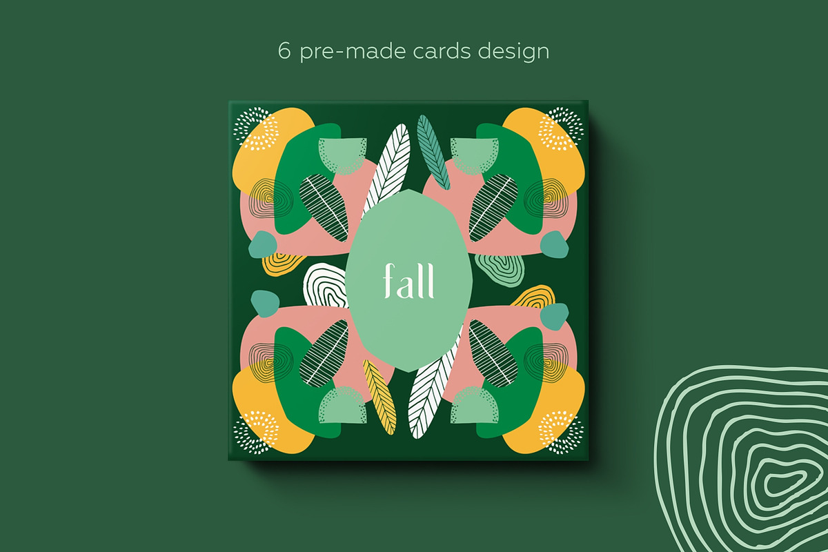 Floral abstract bundle. Botanic set., a Pattern Graphic by lisa_kalev (Photo 19 of 24)