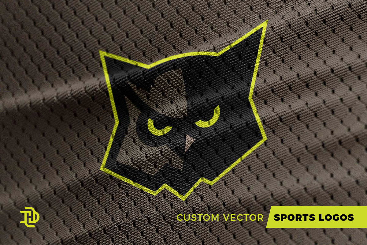 Owl | Custom Sports Logo, a Branding & Logo Template by Doug Houvener (Photo 1 of 2)