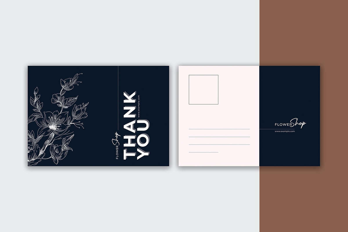 Thank You Postcards, a Card Template by Template Shop (Photo 3 of 4)