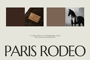 PARIS RODEO | Logo Collection, a Branding & Logo Template by Duet Atelier (Thumbnail 1 of 13)