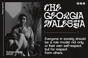 Modern World Experimental Font, a Slab Serif Font by Ronny Studio (Thumbnail 3 of 9)